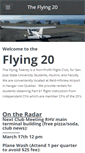 Mobile Screenshot of flying20.com